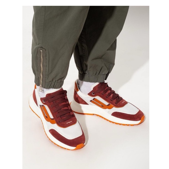 ❤️SOLD❤️ New! BALLY Demmy Mesh & Leather Low Top Sneakers - Picture 5 of 16